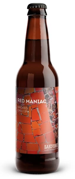 Пиво Red maniac в бутылке