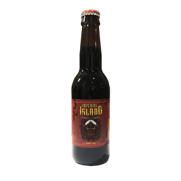 Island imperial rum stout barrel aged