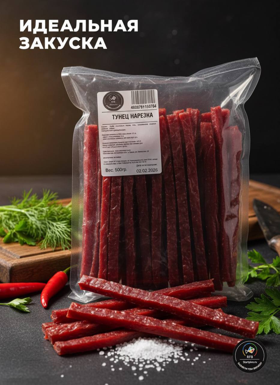 Тунец (нарезка) 500 г