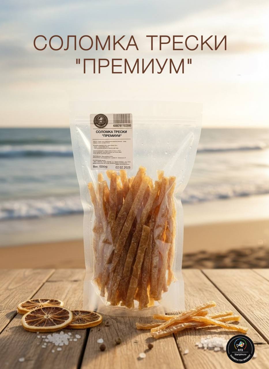 Соломка трески Премиум 500 г