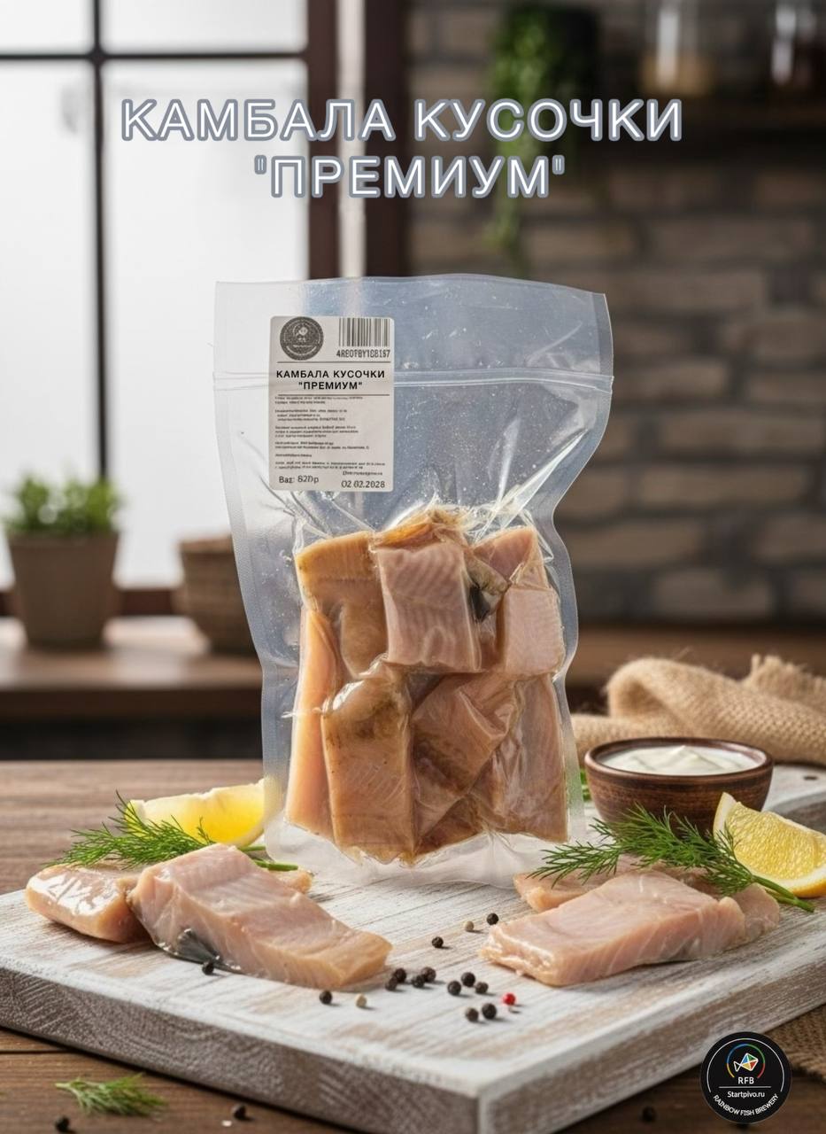 Камбала кусочки Премиум 500 г