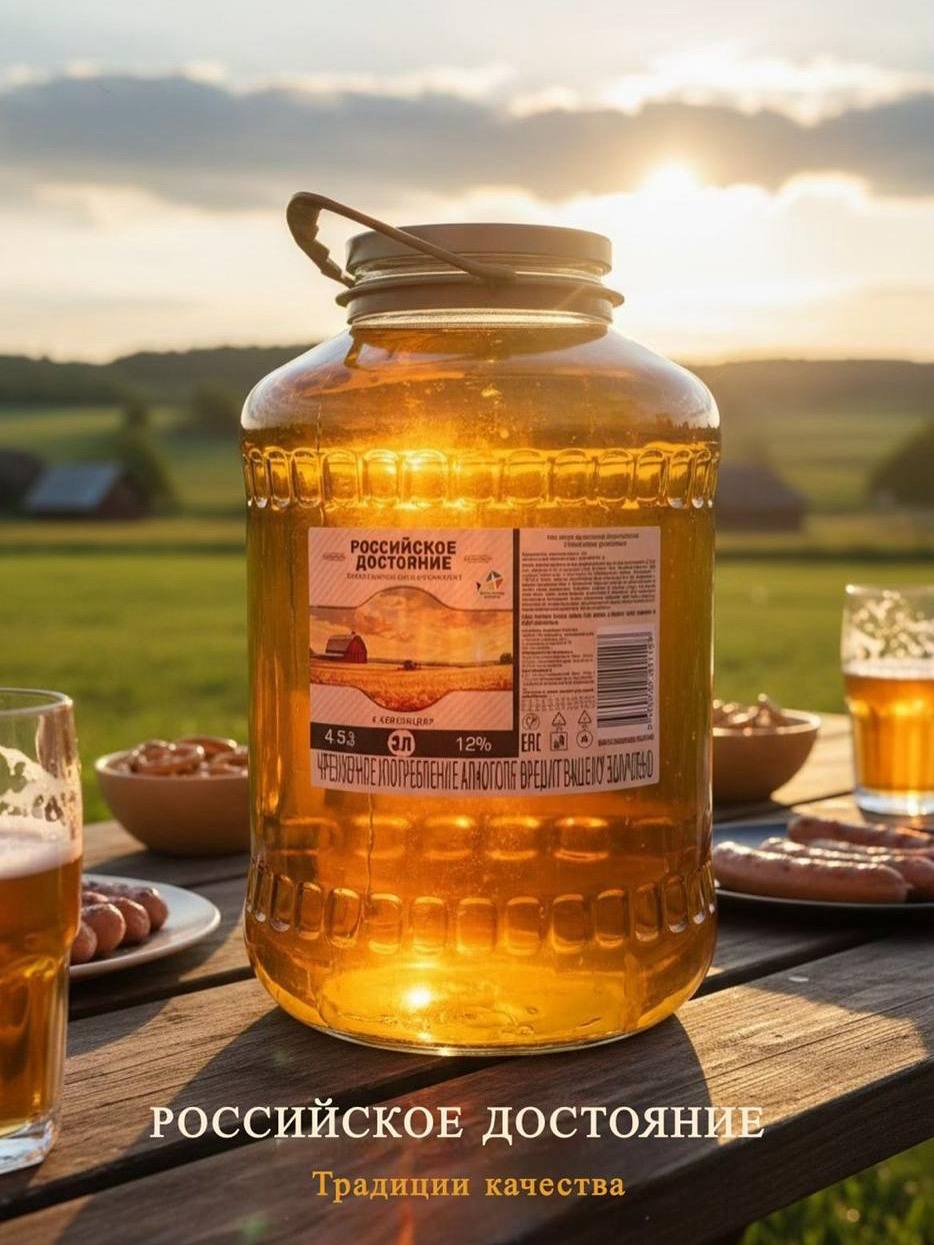 Пиво Российское Достояние 3л