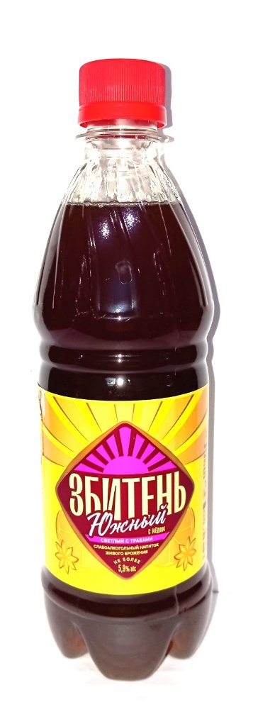 Медовуха «ЗБИТЕНЬ ЮЖНЫЙ светлый с травами»