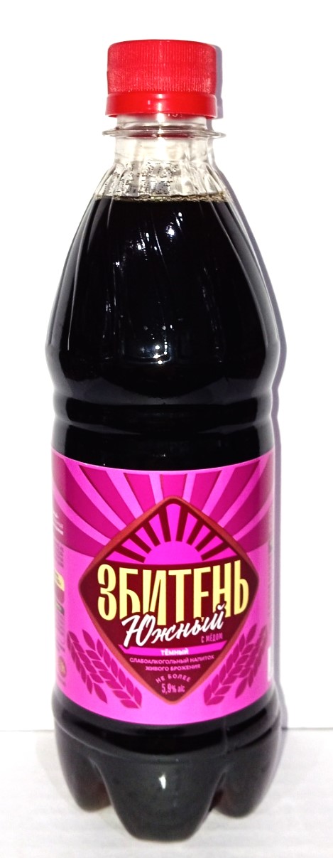Медовуха «ЗБИТЕНЬ ЮЖНЫЙ темный»