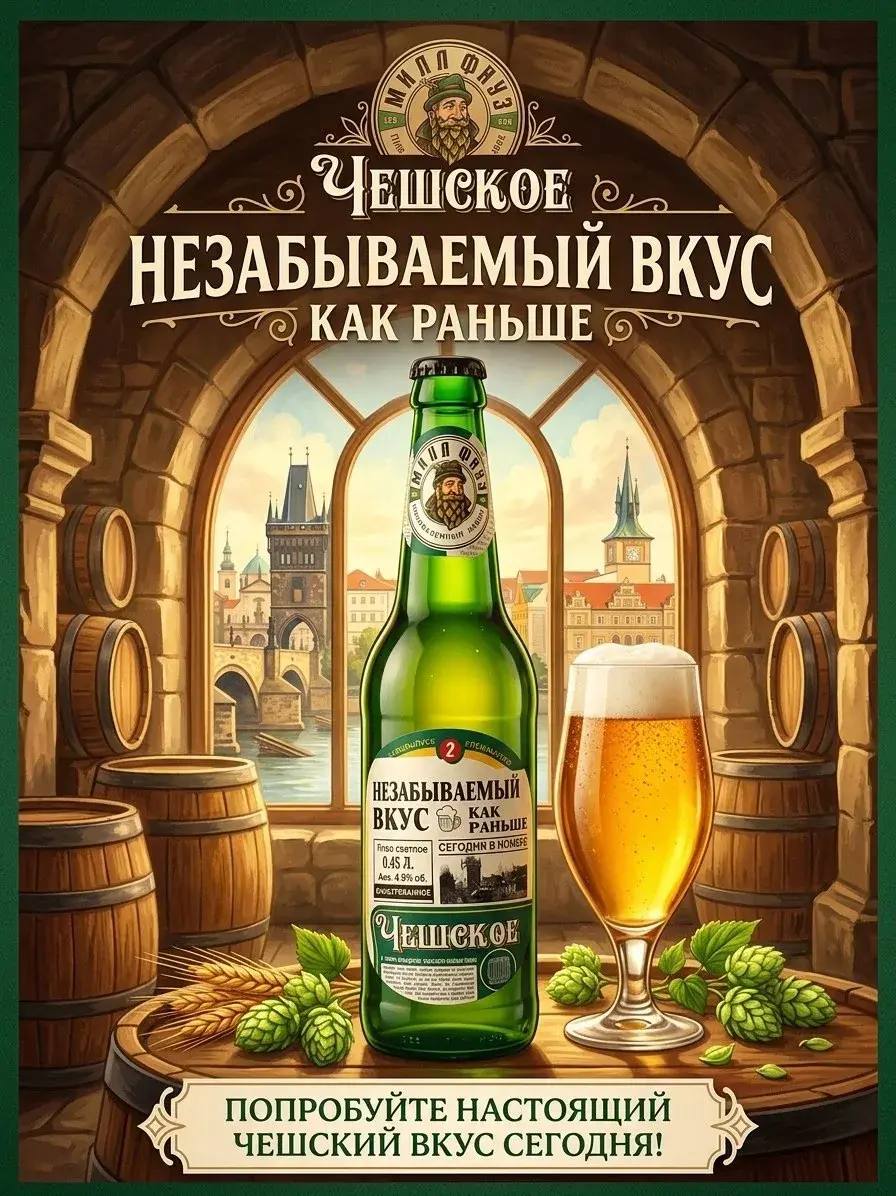 Пиво Холодное Золото